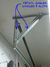 Adjusting Overhead Garage Door Track Pic1