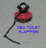 New Toilet Flapper
