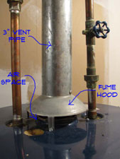 Vent for Gas Hot Water Heater